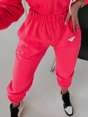 Women's Hot Pink Sweatpants